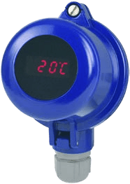 WIKA DIH10 — Connection head with digital indicator